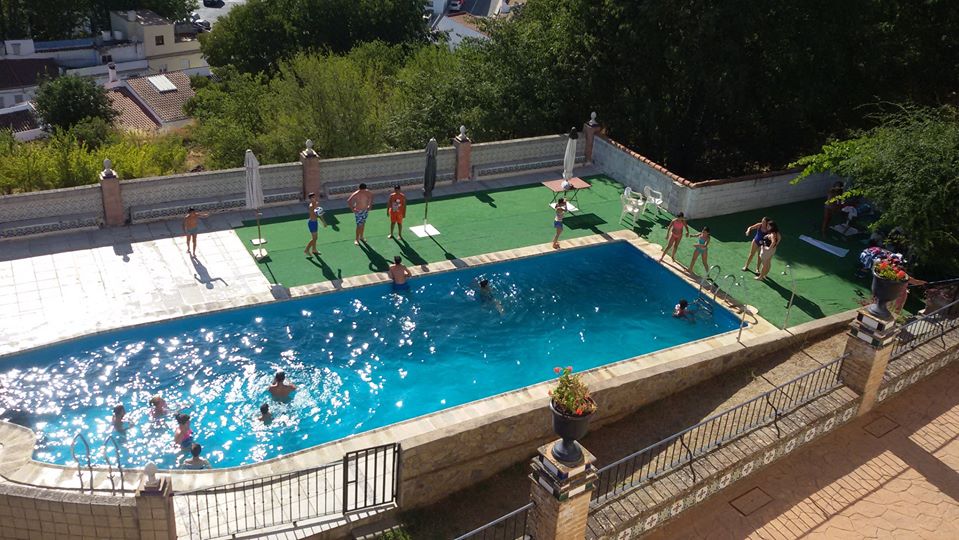 Juegos en la piscina