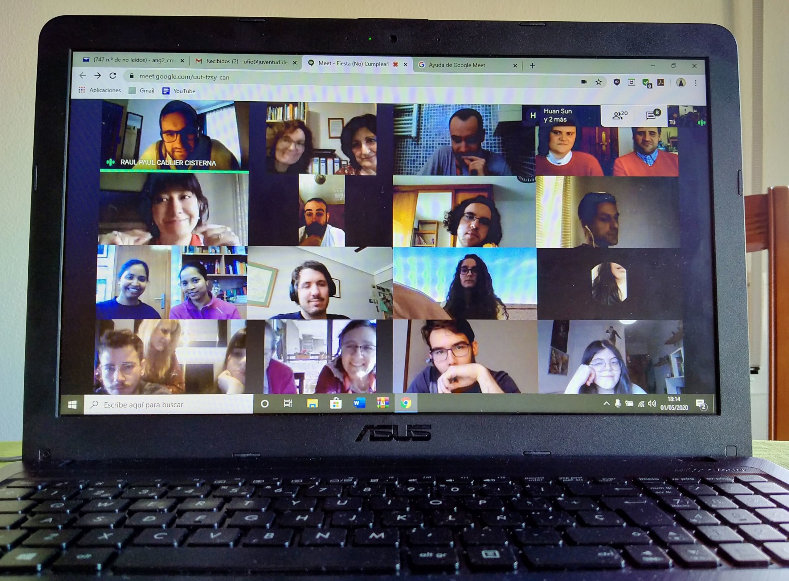 La Juventud Idente de España está llevando a cabo numerosas iniciativas online